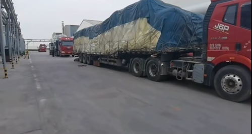 聚丙烯酰胺成品整裝待發，展示出貨效率與(yu) 產(chan) 品質量