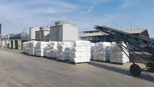聚丙烯酰胺裝車流程展示，奉賢區廠家實景