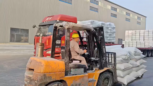 陰離子聚丙烯酰胺包裝車間高效運轉