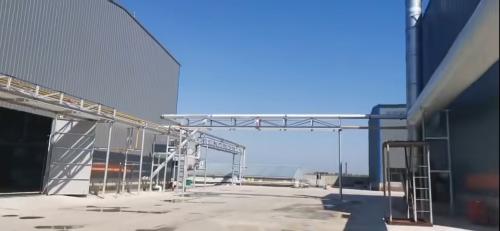 聚丙烯酰胺工廠區裝車現場