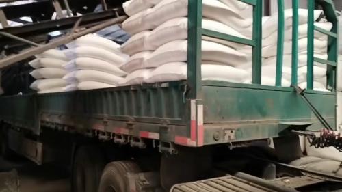 我廠在貴州洗沙汙水處理中使用聚丙烯酰胺的現場應用圖