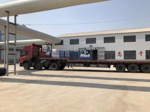 棗莊聚丙烯酰胺批量發貨，客戶訂單集中裝車發運